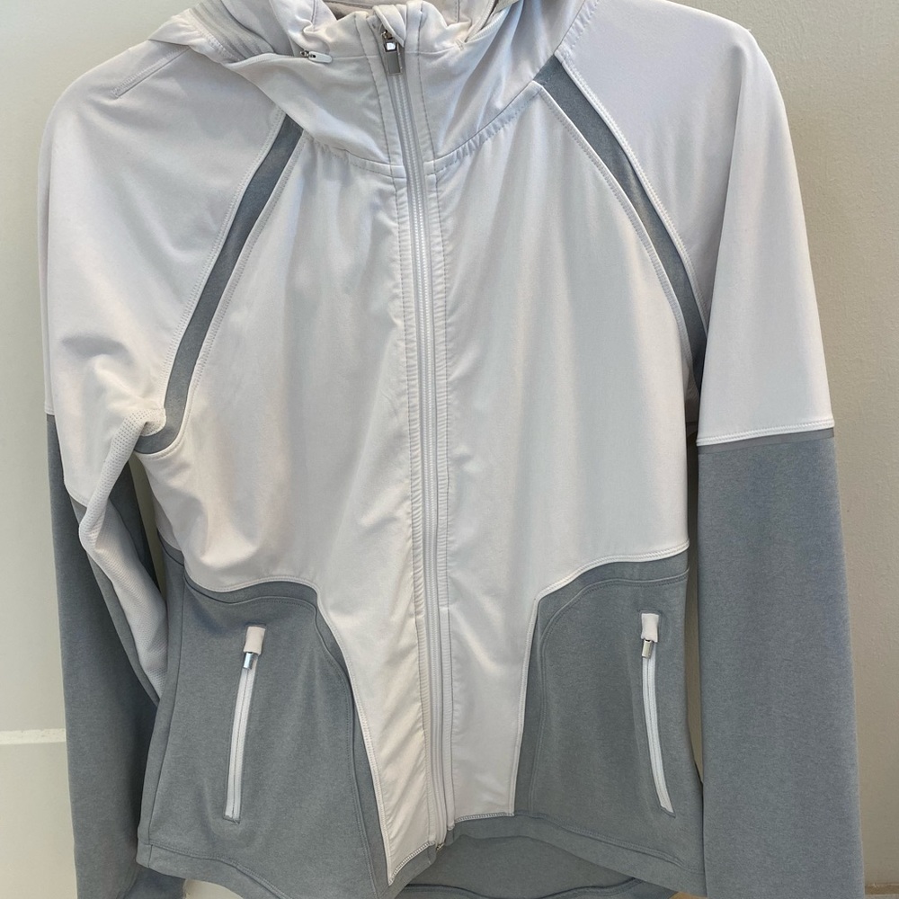 Athleta Jacket w/ Stashable Hood
